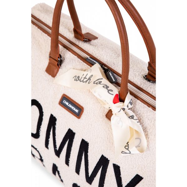 Sac à langer Mommy Bag Teddy Écru