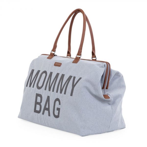 Sac à langer Mommy Bag Canvas Gris