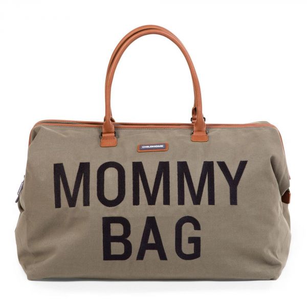 Sac à langer Mommy Bag canvas kaki