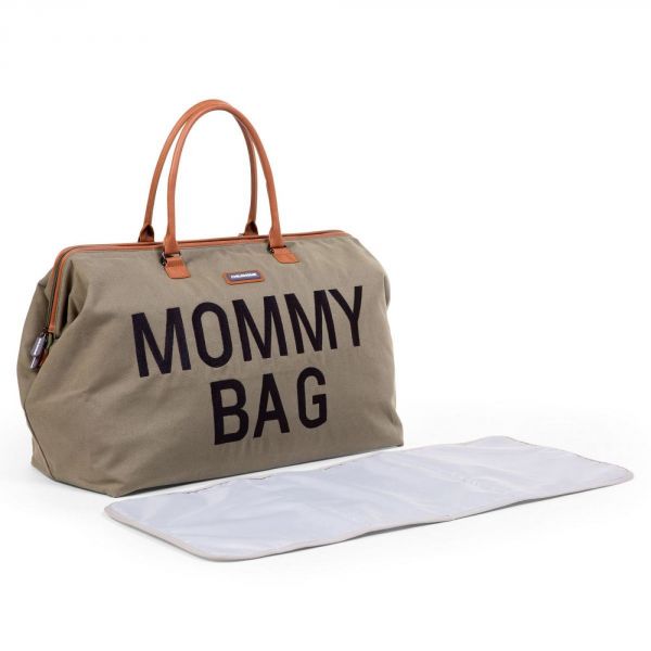 Sac à langer Mommy Bag canvas kaki