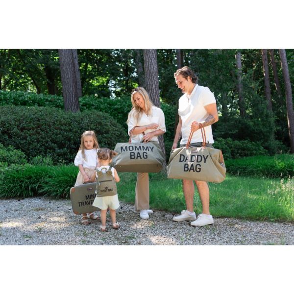 Sac à langer Mommy Bag Canvas Kaki