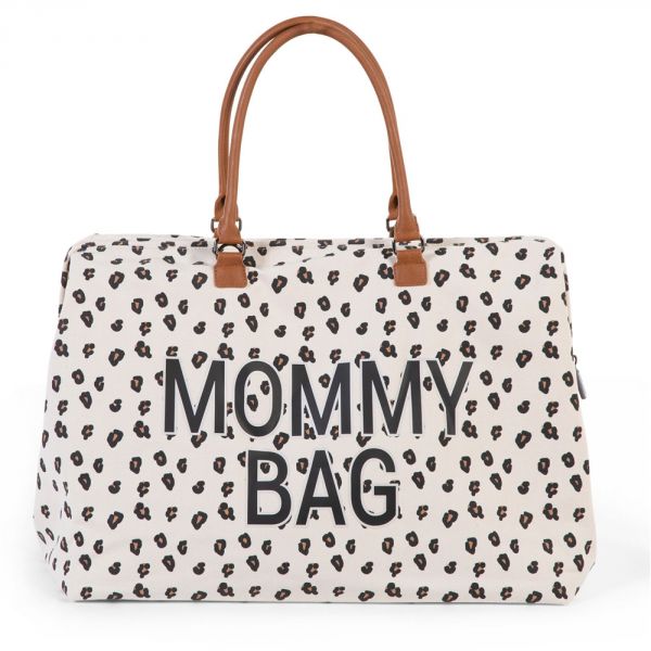 Sac à langer Mommy Bag canvas léopard