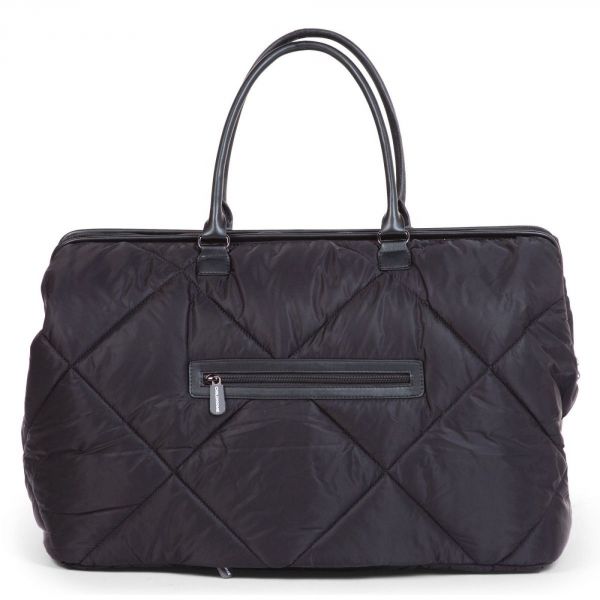 Sac à langer Mommy Bag matelassé noir