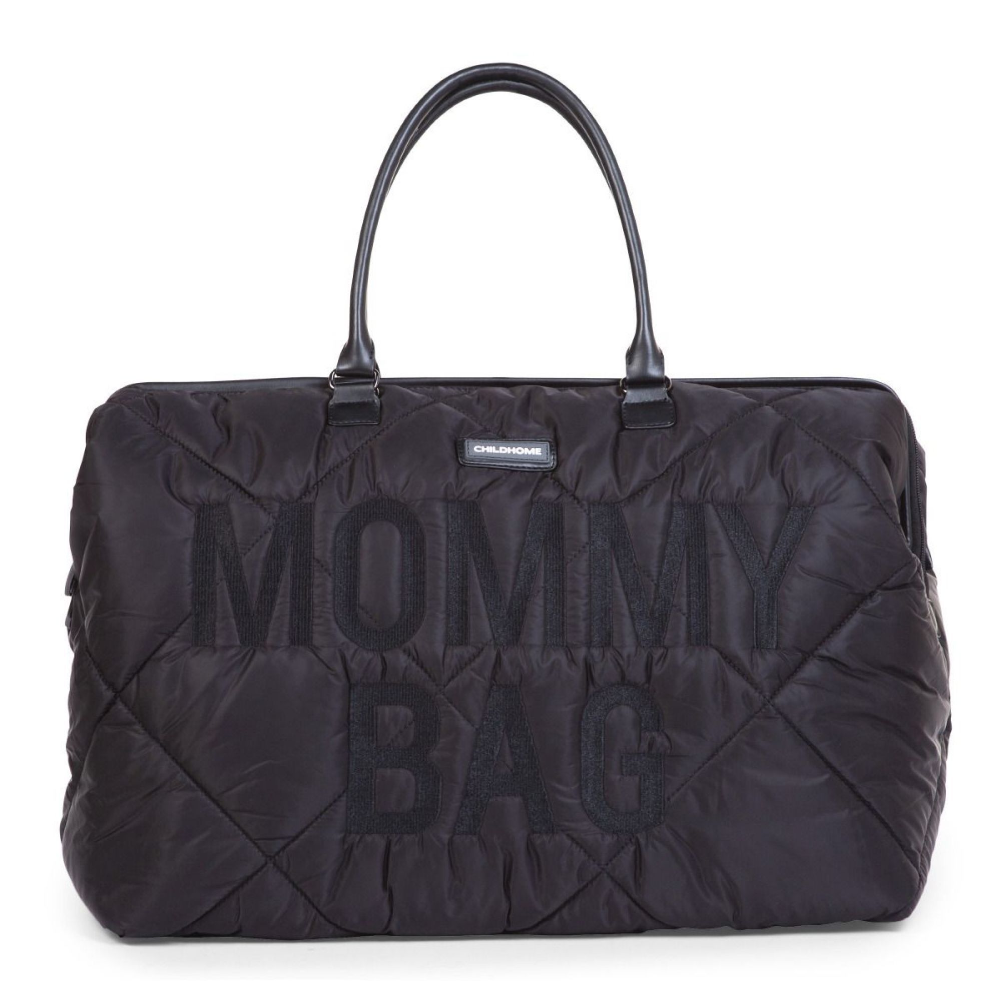 Sac à langer Mommy Bag matelassé noir - Made in Bébé