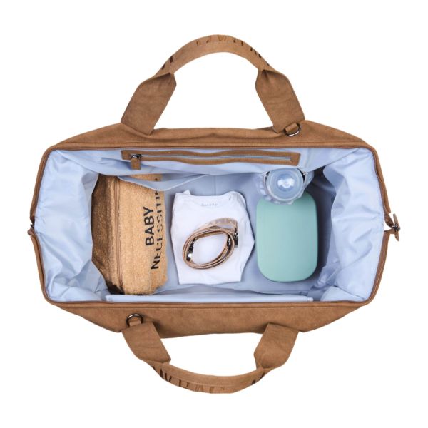 Sac à langer Mommy Bag Signature Prestige Noisette