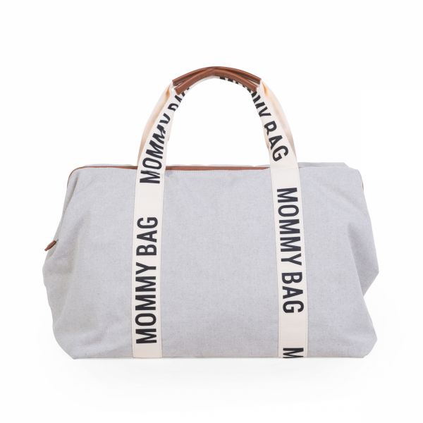 Sac à langer mommy bag signature canvas off white