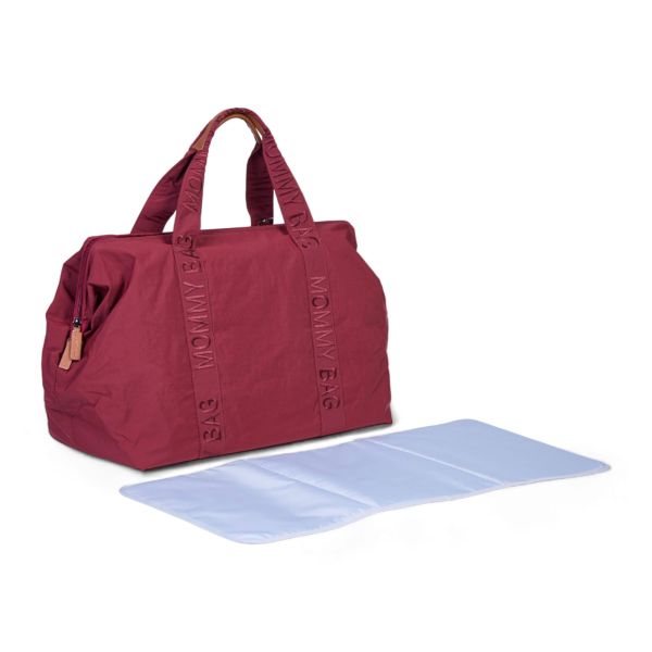 Sac à langer Mommy Bag Signature Urban Bordeaux