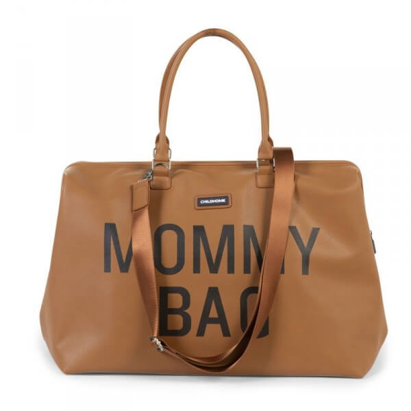 Sac à langer Mommy Bag Simili cuir brun