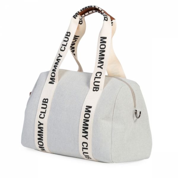 Sac à langer Mommy Club Signature Canvas Off white