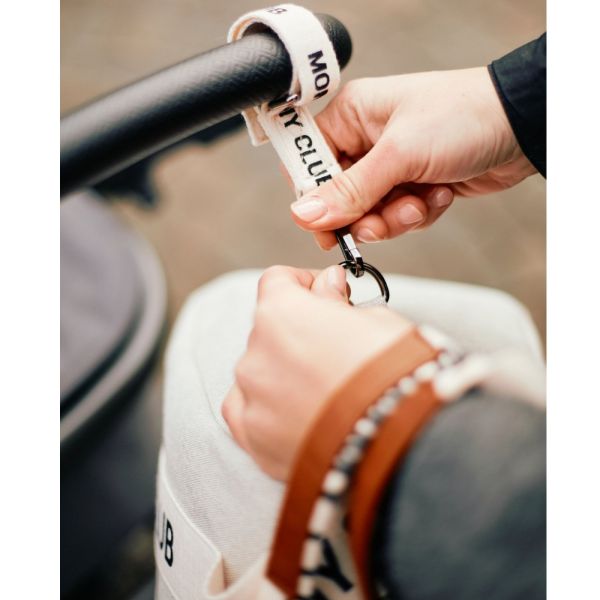 Sac à langer Mommy Club Signature Canvas Écru