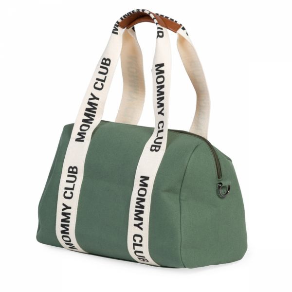 Sac à langer Mommy Club Signature Canvas Vert