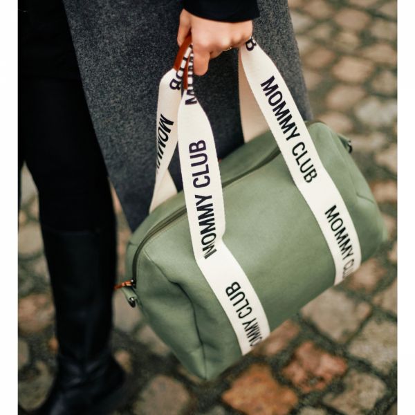 Sac à langer Mommy Club Signature Canvas Vert