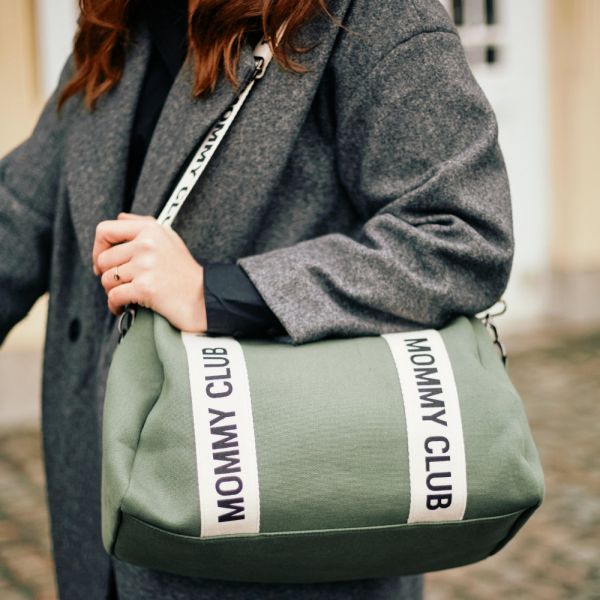 Sac à langer Mommy Club Signature Canvas Vert