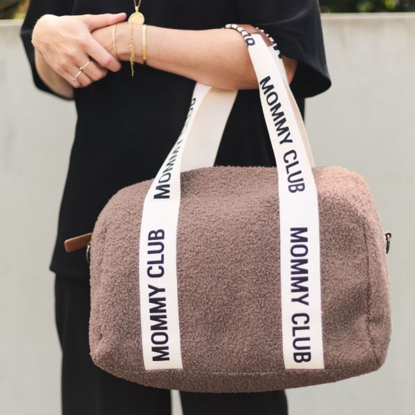 Sac à langer Mommy Club Signature Teddy Brun Doux
