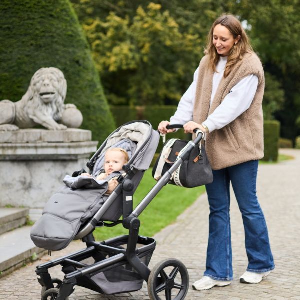 Sac à langer Mommy Club Signature canvas black