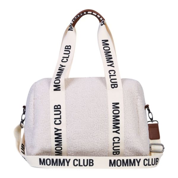 Sac à langer Mommy Club Signature Teddy Ecru