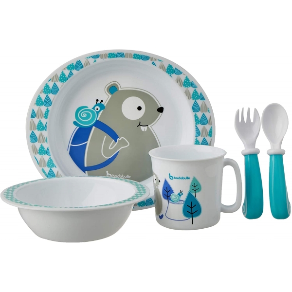 Mon 1er coffret repas Castor bleu