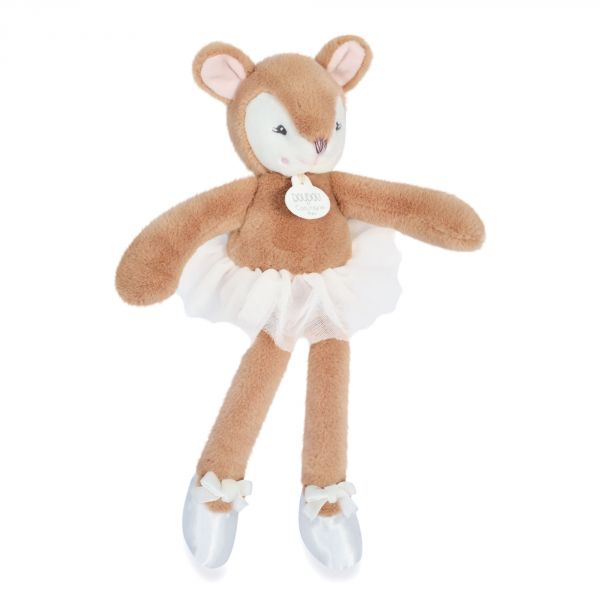 Peluche 30 cm Mon Doudou Ballerine Faon