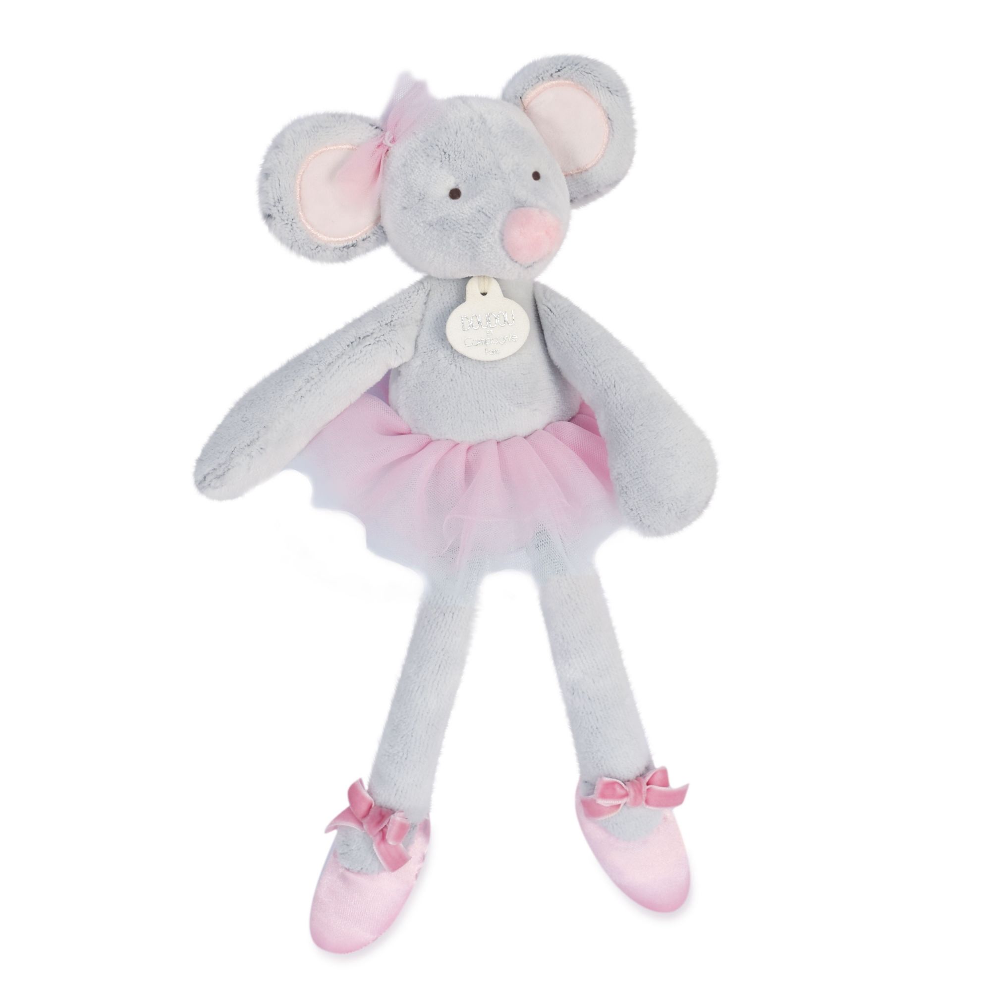 Doudou Et Compagnie - Peluche Fenicottero Tropicool 55 Cm: Morbido, Glitter E Scatola Regalo