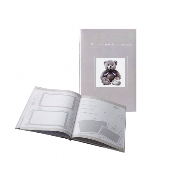 Livre de naissance Ourson taupe