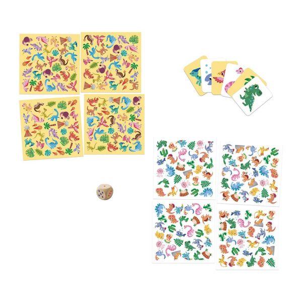 Jeu d'observation Mon premier cherche et trouve - Dinosaures