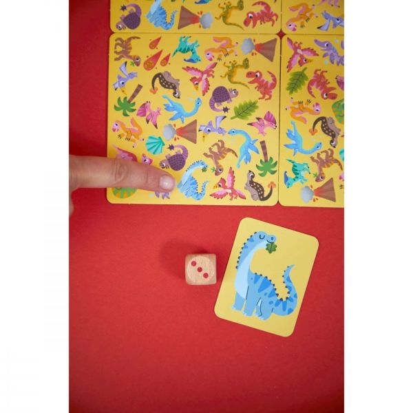 Jeu d'observation Mon premier cherche et trouve - Dinosaures