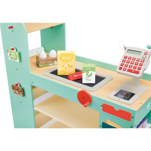 Supermarché intelligent enfant en bois