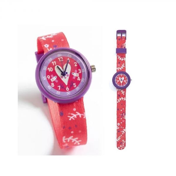 Montre des petits Ticlock Coeur