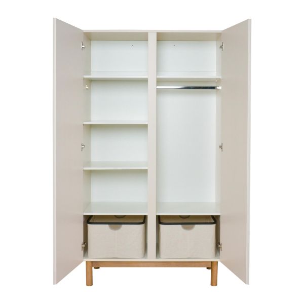 Armoire 2 portes Ashi - Clay