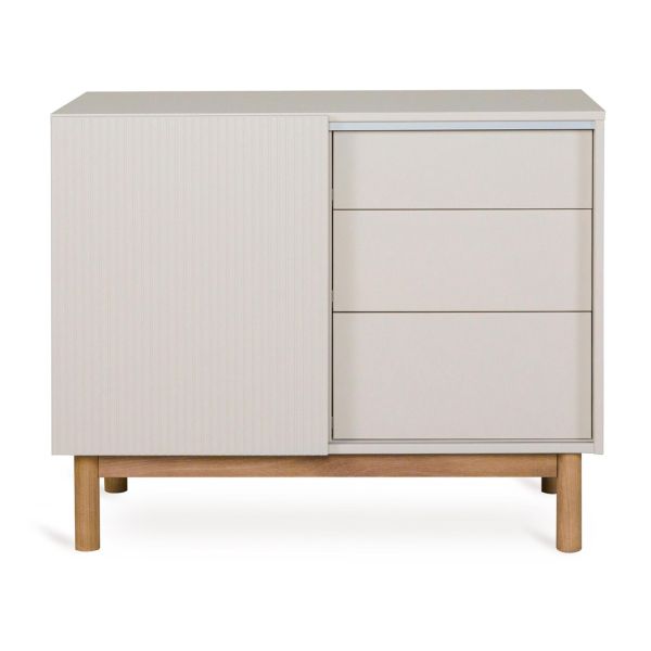 Commode 1 porte + 3 tiroirs Mood - Clay
