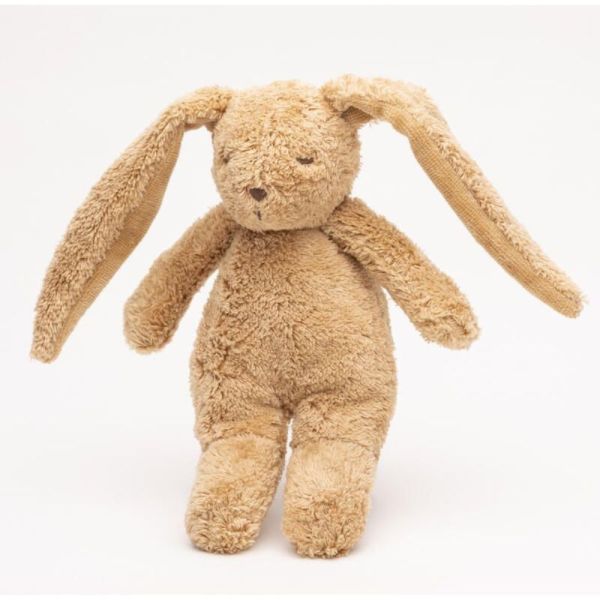 Petit lapin peluche sensoriel Cappuccino