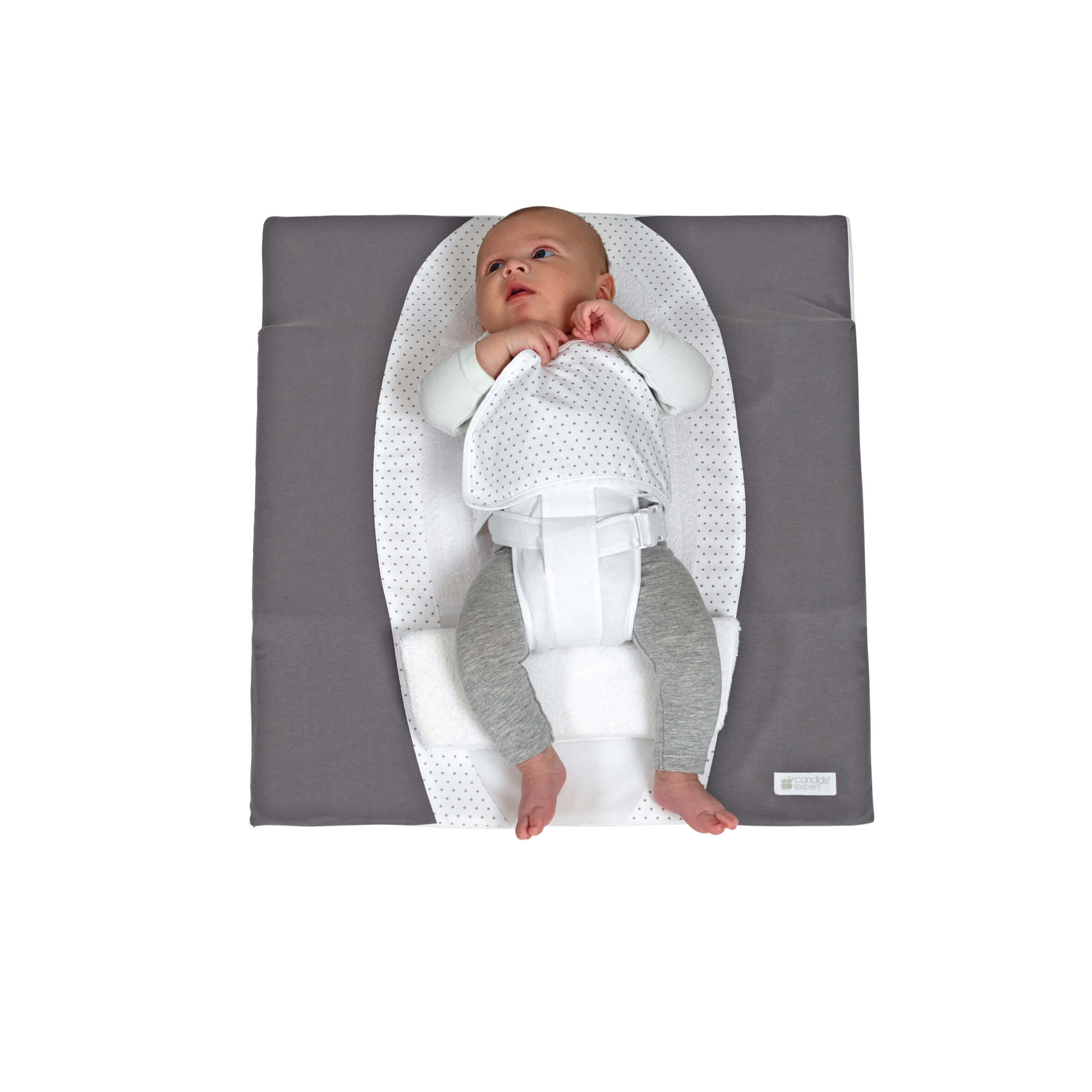 Candide - Matelas bébé Morpho Clive avec plan incliné 30° - Atelier Magique