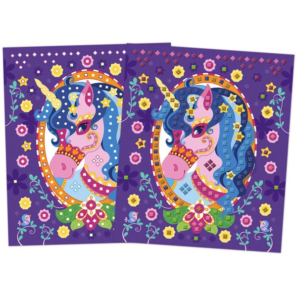 Mosaïques Poneys et licornes