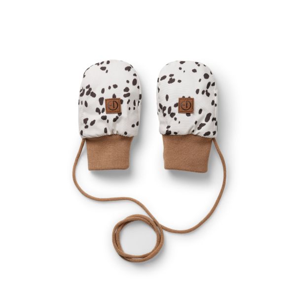 Moufles bébé 0-12 mois chaudes et imperméables Dalmatian Dots