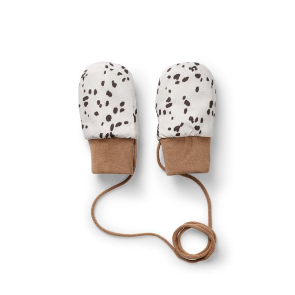 Moufles bébé 0-12 mois chaudes et imperméables Dalmatian Dots