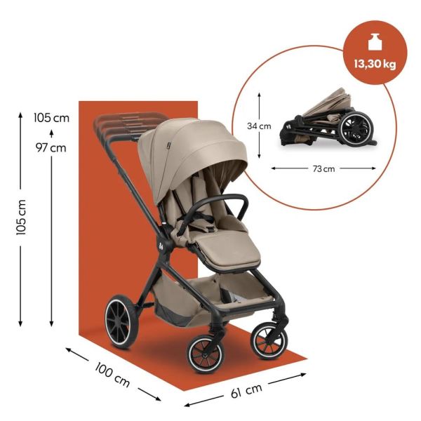 Poussette Move N Care Mocha