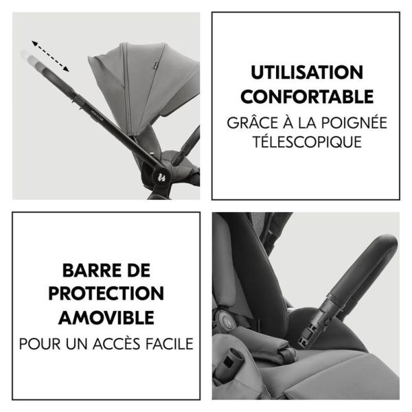 Poussette Duo Move N Care Grey