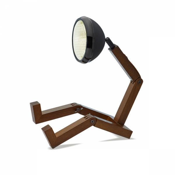 Lampe de table Mr Wattson - Dark Ash Matt black