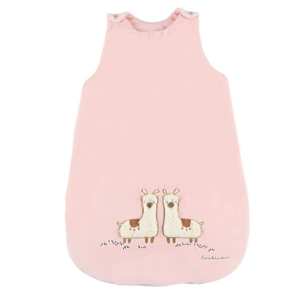 Gigoteuse hiver 0-6 mois Veloudoux Moris & Sacha rose