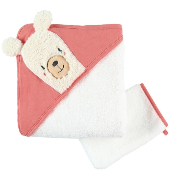 Cape de bain orange Moris & Sacha