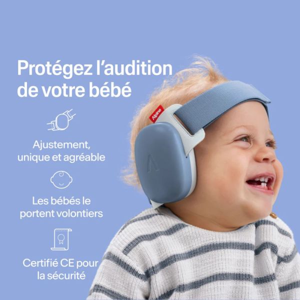 Casque antibruit pour enfants Muffy - Bleu