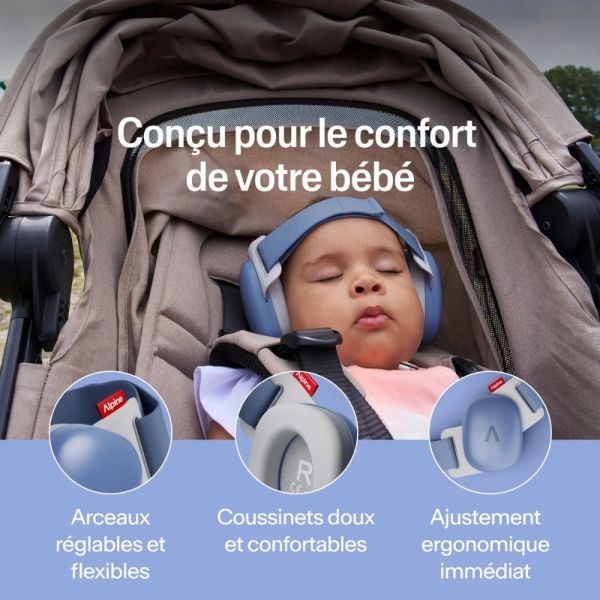 Casque antibruit pour enfants Muffy - Bleu