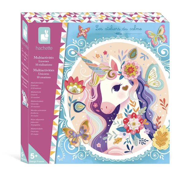 Coffret créatif enfant Multiactivités Licornes