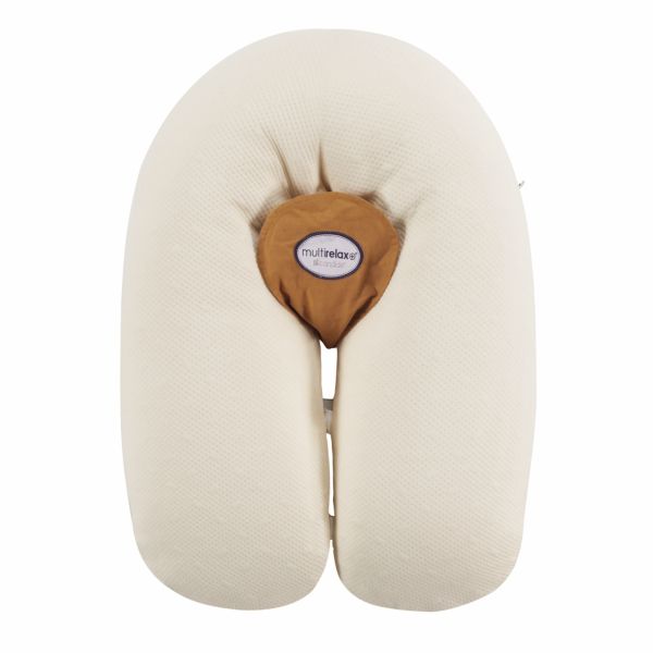 Coussin d'allaitement Multirelax+ Organic coton beige