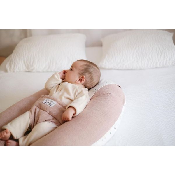 Coussin Multirelax Eponge - Microfibre Pois / Noisette