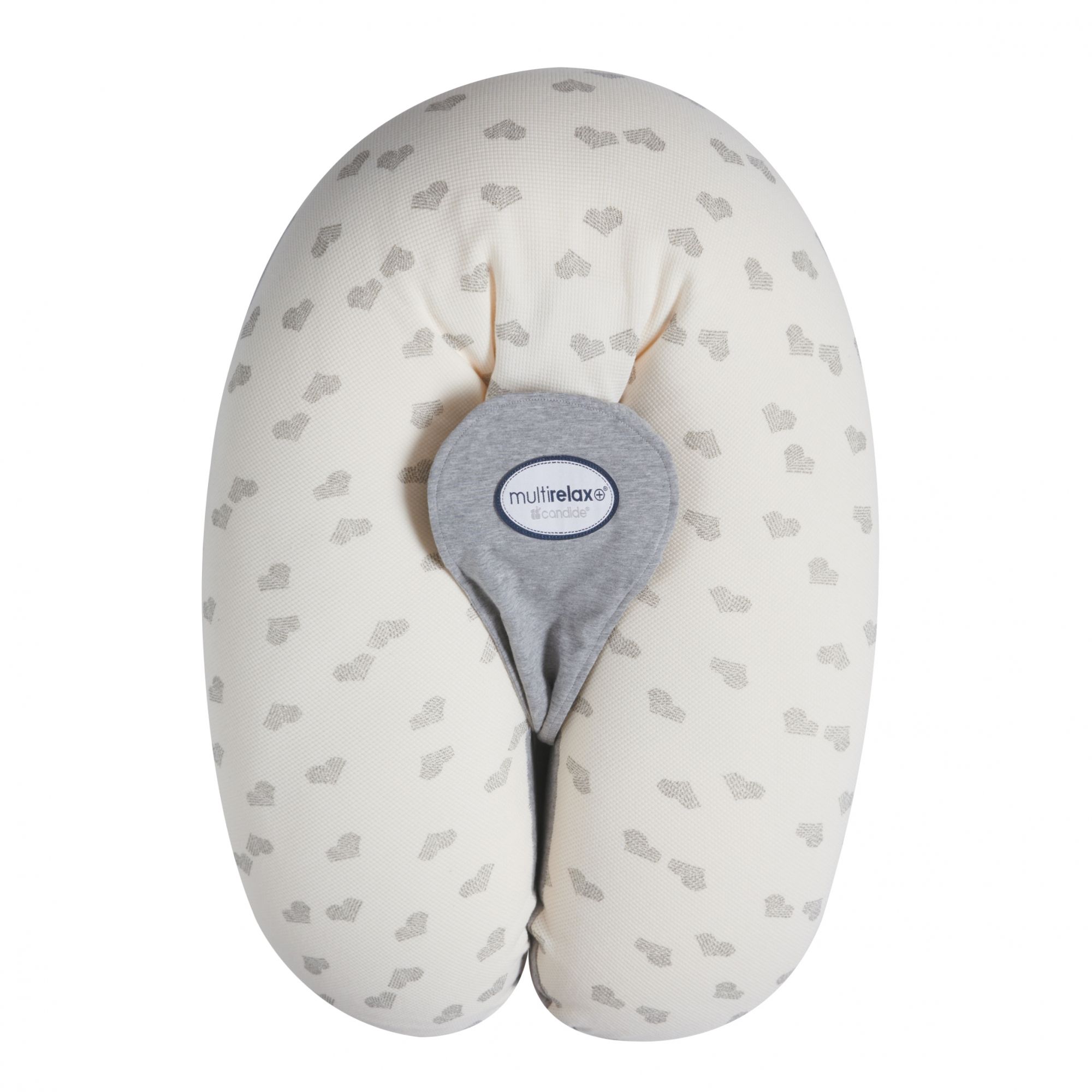 Coussinets De Gel Allaitement Chaud/froid - Gris - Forme Ouverte Adaptable - Pour Soulager Engorgement Et Douleurs