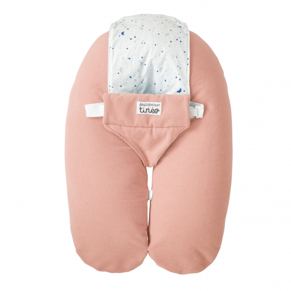 Coussin d'allaitement Multirelax Eponge - Microfibre Rose/Sky