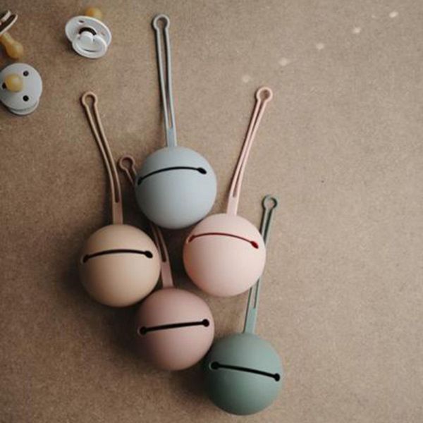 Étui à sucette en silicone - Cambridge Bleu