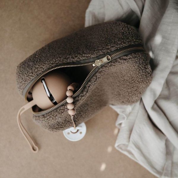 Étui à sucette en silicone - Cloudy Mauve