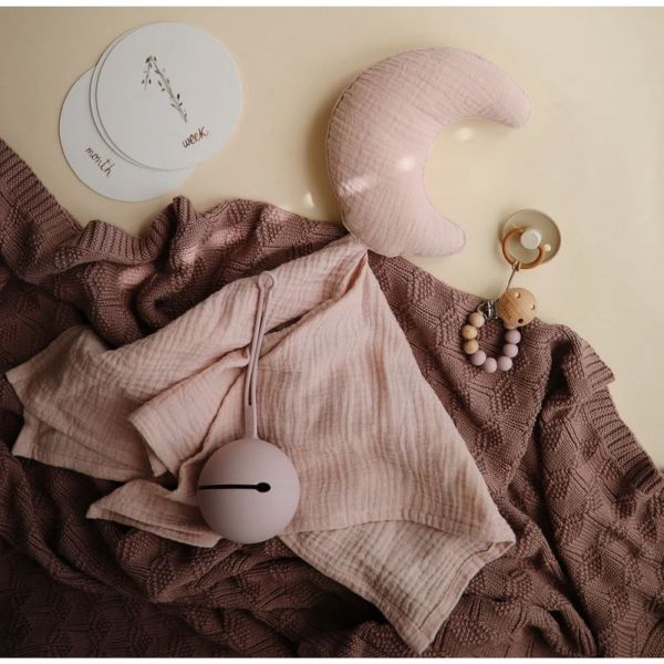 Étui à sucette en silicone - Soft Lila